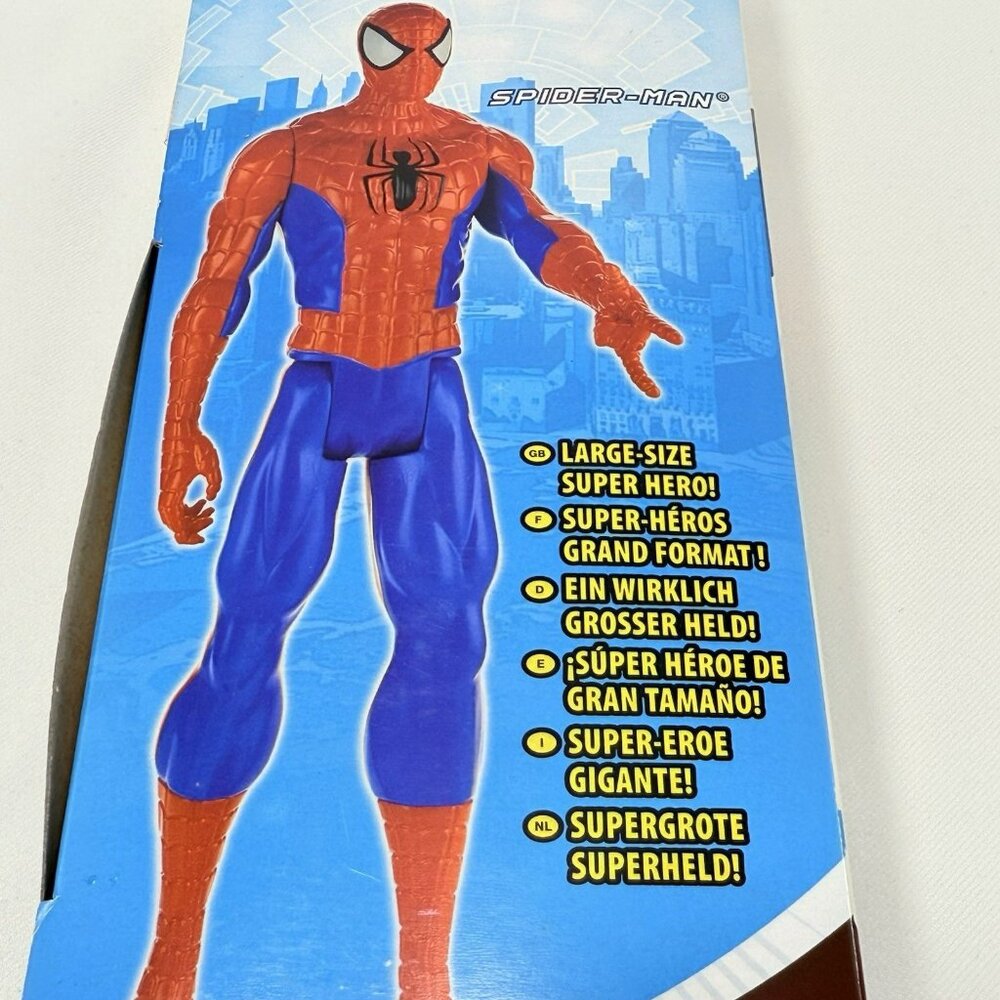 Hasbro Marvel Ultimate Spider Man Figure Toy 12” Large Titan Hero Figurine Kid - Picture 9 of 12